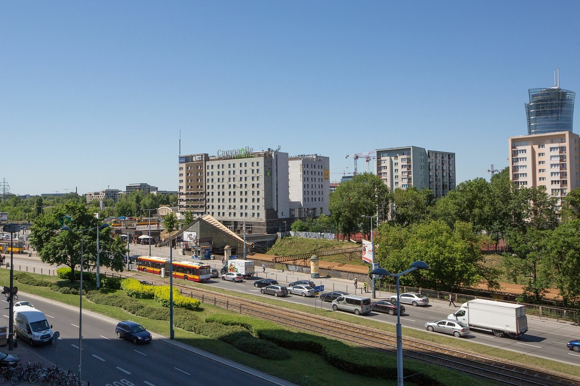Shortstaypoland Aleje Jerozolimskie Warschau Buitenkant foto